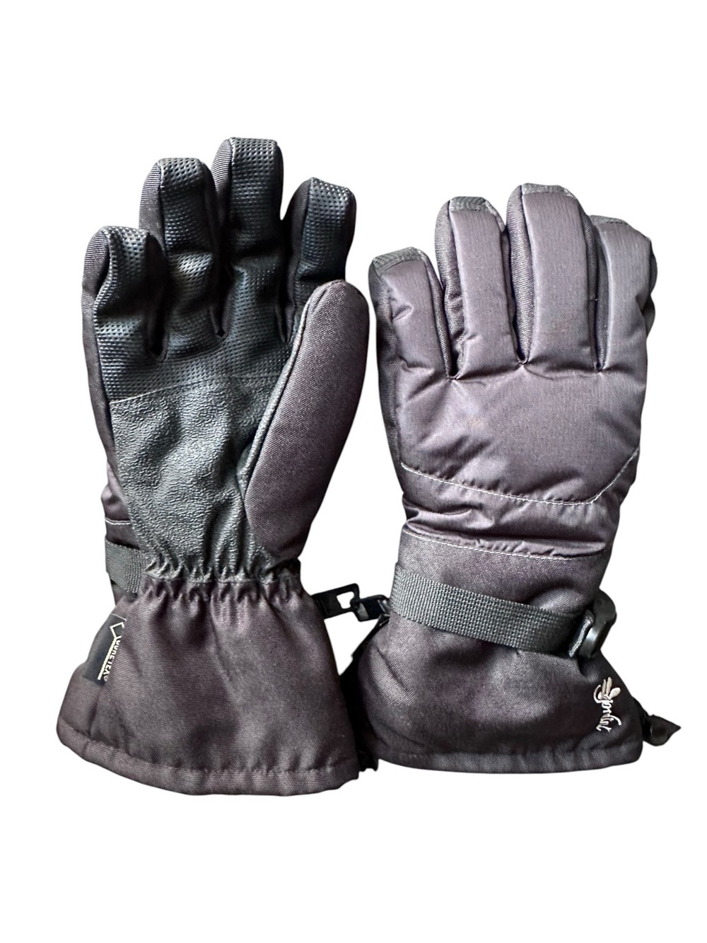 Gordini Heavy Duty Black Winter Sports Gloves Like New Goretex